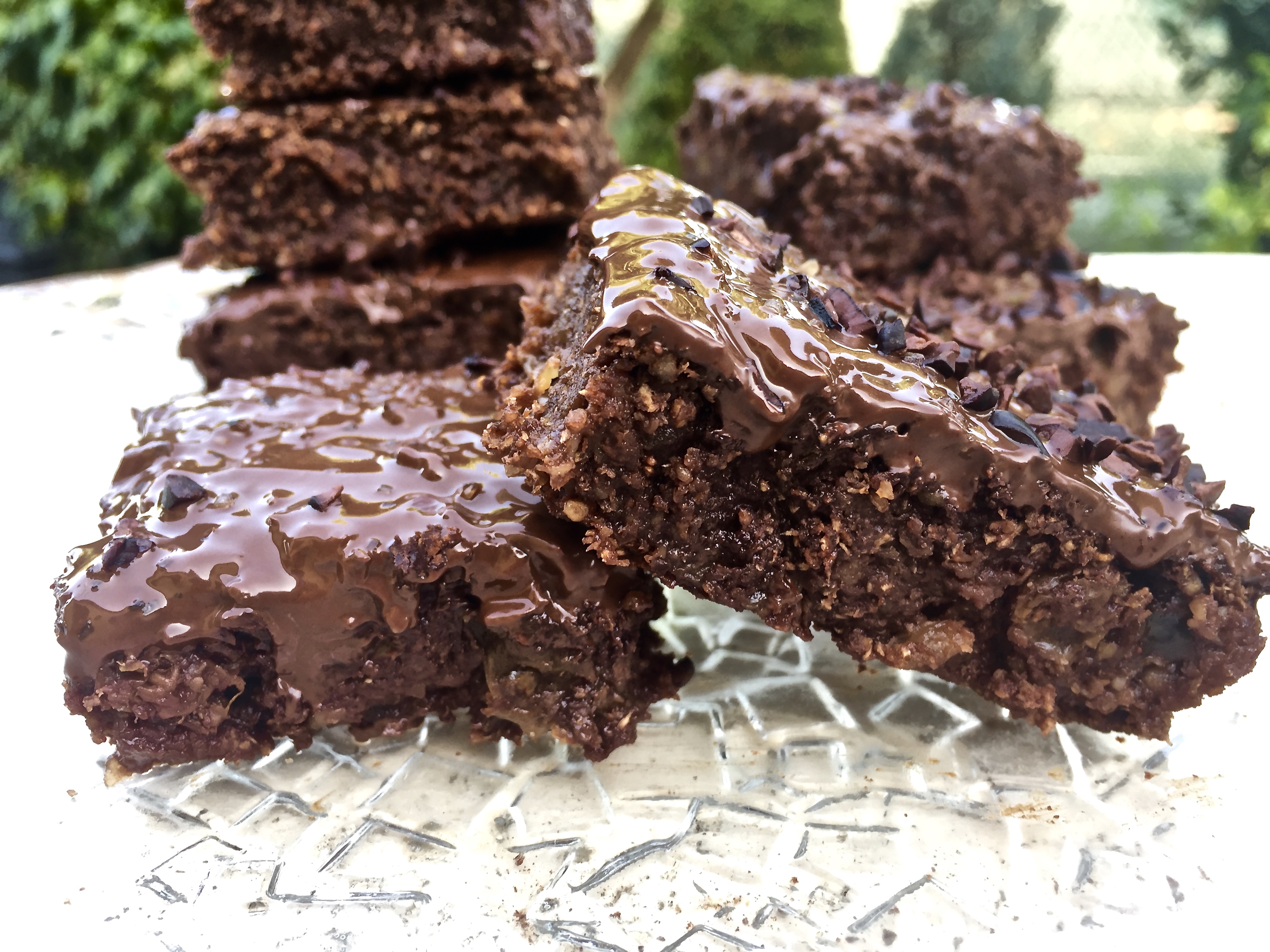 Brownies vegani di zucca